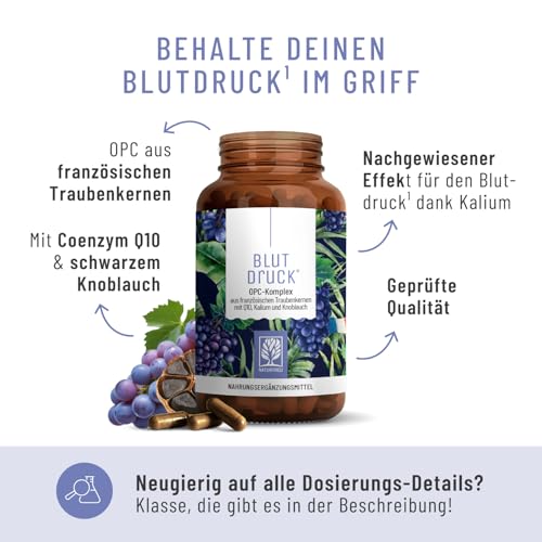 Schwarzer Knoblauch und OPC Traubenkernextrakt hochdosiert