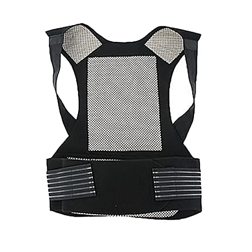 Clicitina Gilet chauffant amélioré pour homme et femme - Gilet à épaules auto-chauffantes - Veste chauffante - Veste chauffante - Gbd71 - Noir - M