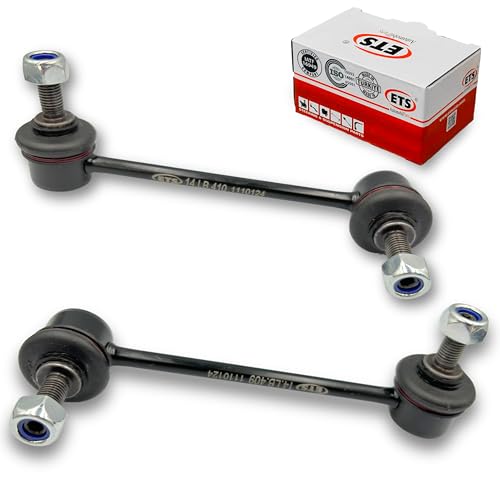 ETS 2Pc Front Left & Right Stabilizer Sway Bar End Link Kit Fits 03-13 Mazda 6/03-06 Mitsubishi Lancer AWD / 06-09 Ford Fusion / 06-09 Mercury Milan K80251, K80250 by ETS - Used condition - US$10.64