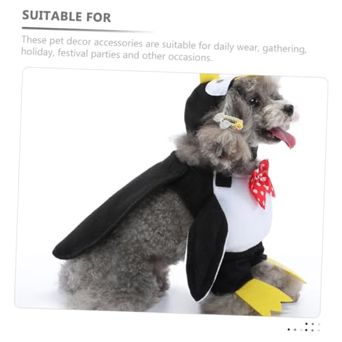 Disfraz de pingüino para perro talla L miniatura 5