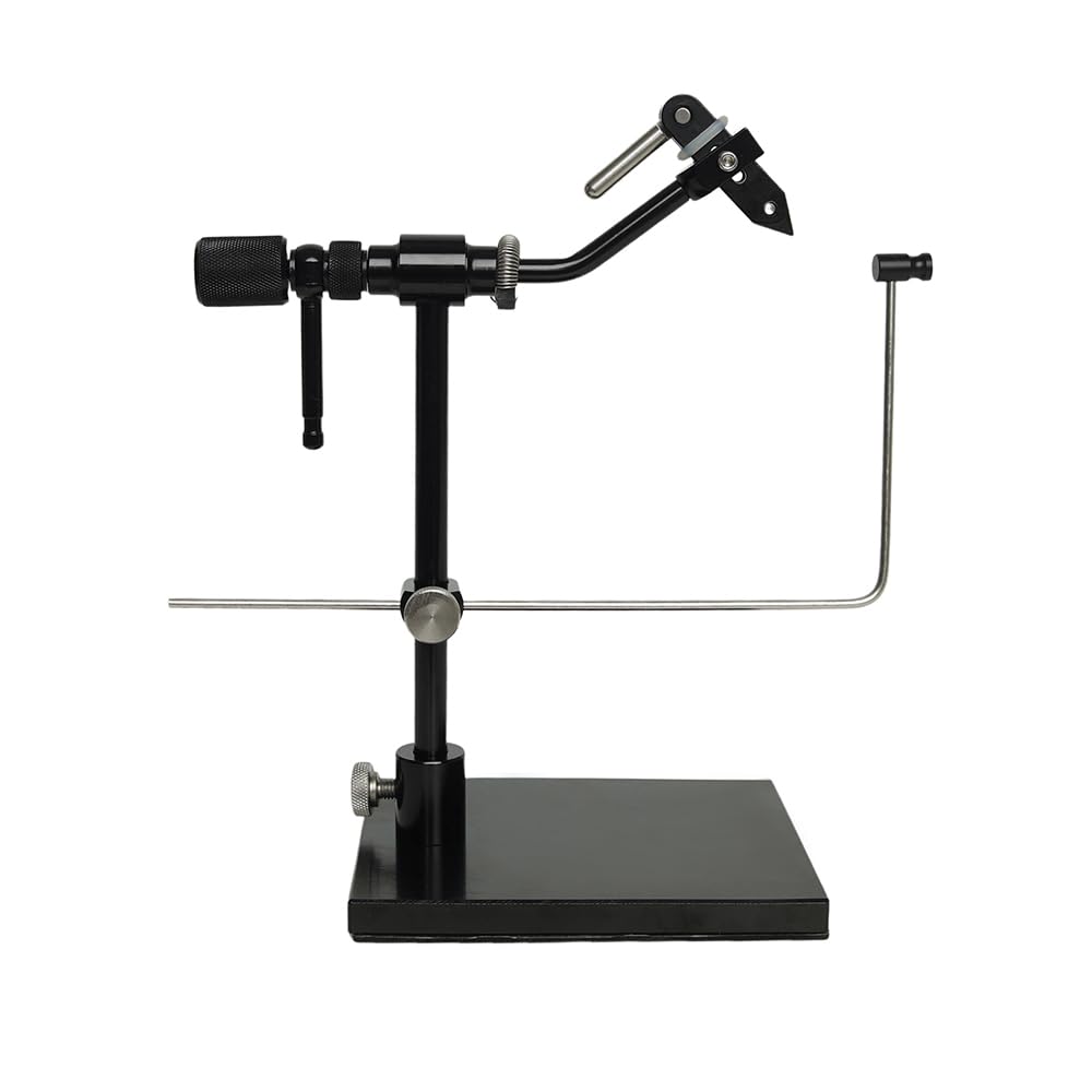 Raprance Rotary Fly Tying Vise with Portable Travel Case, Fly Fishing Tying Tool