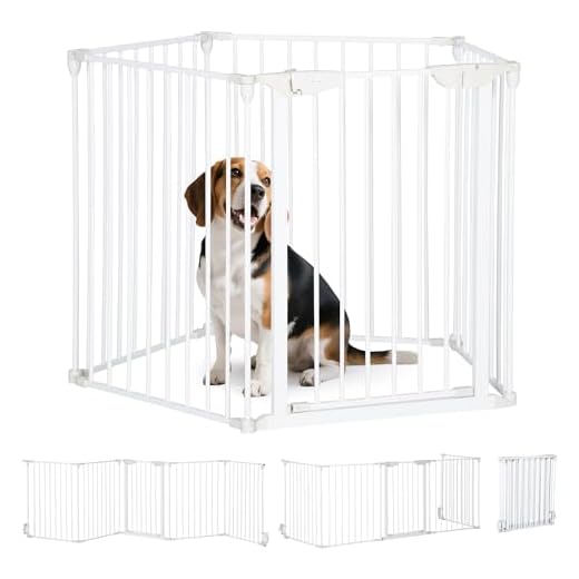 PawHut 5 Panel Pet Safety Gate