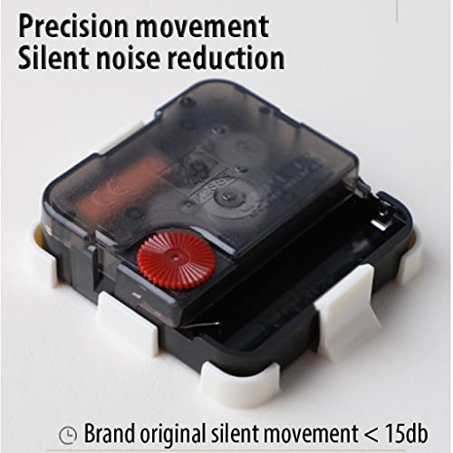 Rústico Relógio de parede doméstico silencioso relógio de parede digital moderno estilo simples deco