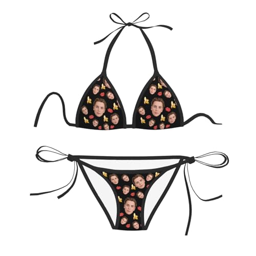 Conjunto de Bikini Personalizado Traje de Baño de Dos Piezas para Mujer para Fiestas en la Playa