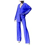 QHDDP Kurze Hose Mädchen Damen Hose 104 Radler Hose Frau Bundeswehr Hose Jogginghosen Größe 25 Jogginghosen Lila Blau L