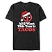 Produktbild Marvel Unisex Deadpool Pool For Tacos Organic Short Sleeve T-shirt, Schwarz, M