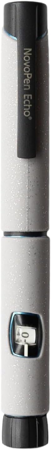 T1me Reusable Novopen Insulin Pen Silicone Cover (Silver)