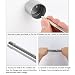 kuou Varilla extensible para armario de 25 mm, hecha de acero inoxidable...