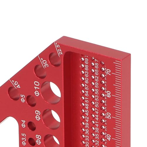 Escuadra transportadora para carpintería de aleación de aluminio miniatura 2