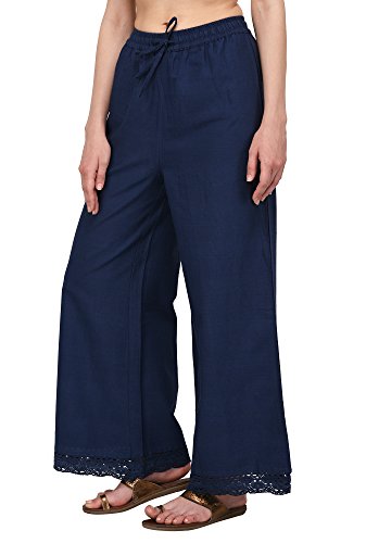 Image of Pistaa's Women's Regular Fit High Rise Palazzo
