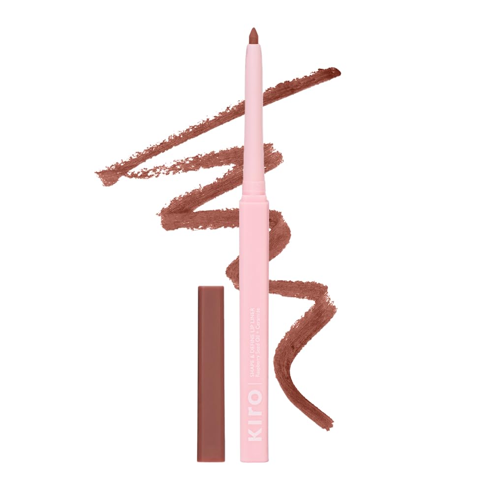 Kiro Shape & Define Lip Liner - Nutmeg Latte, 0.3 g | Waterproof, Smudge-Proof & Long-Wear Retractable Lip Pencil | Precise Glide, Non-Feathering Lip Liner-image-45
