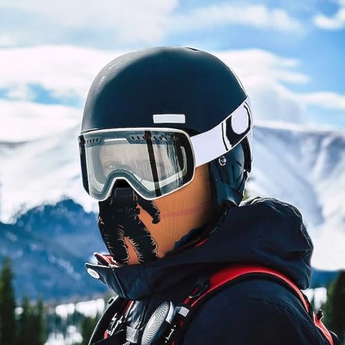 Balaclava para hombre, máscara facial para esquí, ciclismo y deportes de invierno, protección multifuncional para cara y cuello miniatura 5