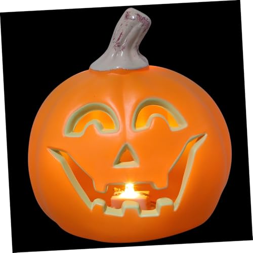 Pumpkins en Plastique Lumineuses Halloween : Lanterne Décoration Allée et Maison RLKHXBS