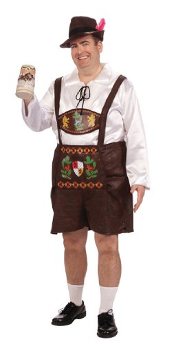 Costume de bavarois pour adulte Rubies déguisement lederhosen