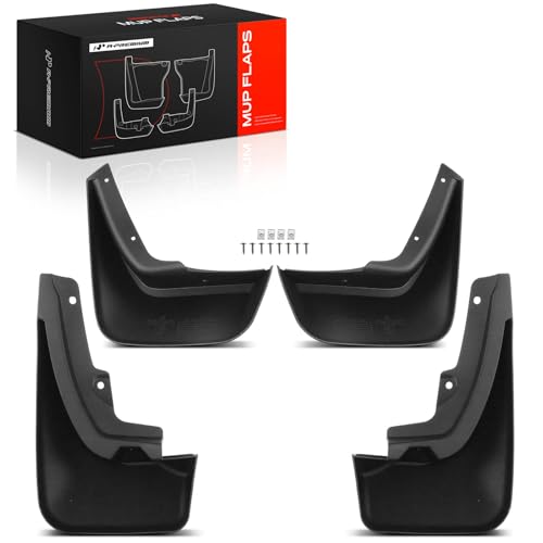 Image of A-Premium Mud Flaps Compatible with Land Rover | for Discovery 2021 2022 Sport Utility, No Drilling Required Mud Guards with Hardware Accessories, Set of 4 Front and Rear