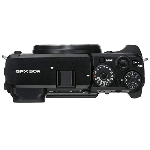 Image of Fujifilm X Series GFX 50R Medium Format Mirrorless Camera (Body Only), Black