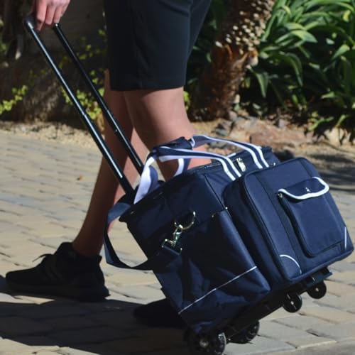 image for Picnic at Ascot- Original Insulated Picnic Cooler on Wheels with Servi