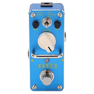 [EASY CONTROL] Experience effortless operation with the Electric Guitar Effect Pedal, featuring three intuitive control knobs that allow you to easily adjust your sound settings on the fly. Whether you're a beginner or seasoned player, you'll find th...