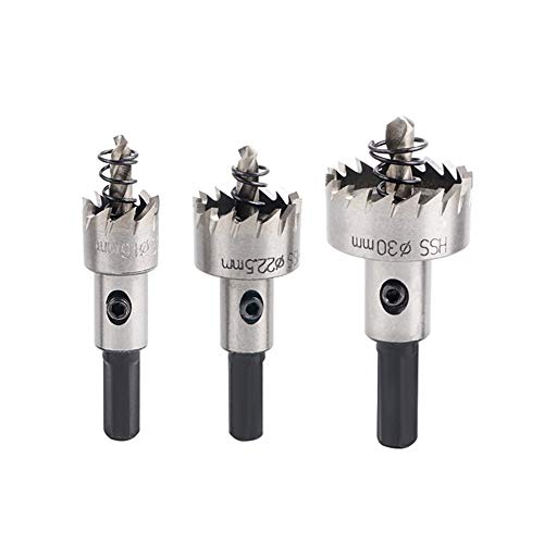 Broca sierra copa 15-60 mm para madera y metal miniatura 5