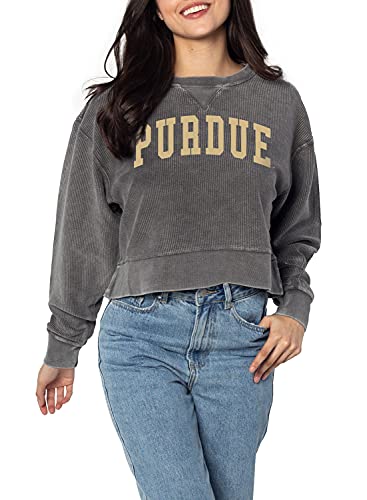 Image of chicka-d NCAA womens Corded Boxy Pullover