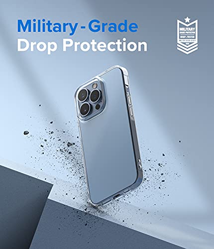 Image of Ringke Air Compatible with iPhone 13 Pro Case Back Cover Transparent Lightweight Soft Flexible TPU Scratch Resistant Natural Form iPhone 13 Pro Back Cover Case - Clear