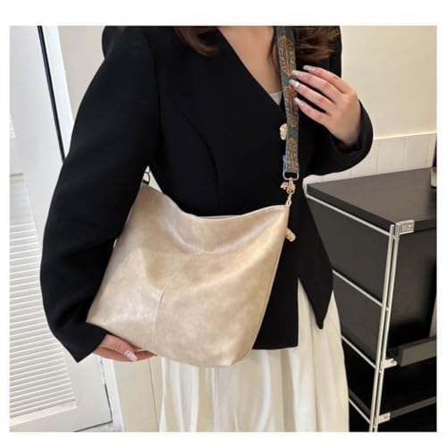 Women Shoulder Bag PU Crossbody Sling Bag Crossbody Bucket Bag4