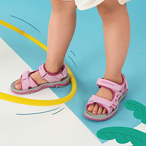 Image of DREAM PAIRS Boys Girls Sandals Kids Athletic Summer Sports Water Shoes for Toddler /Little Kid /Big Kid