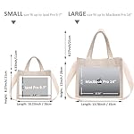 UERRUAM Corduroy Tote Bag for Women Work Crossbody Purse for Everyday,College,Travel,Lightweight Handbag Adjustable Strap