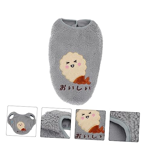 1 Unidade colete de lã para animais de estimação roupa pet roupinha pet Vestuário para pets roupa pa
