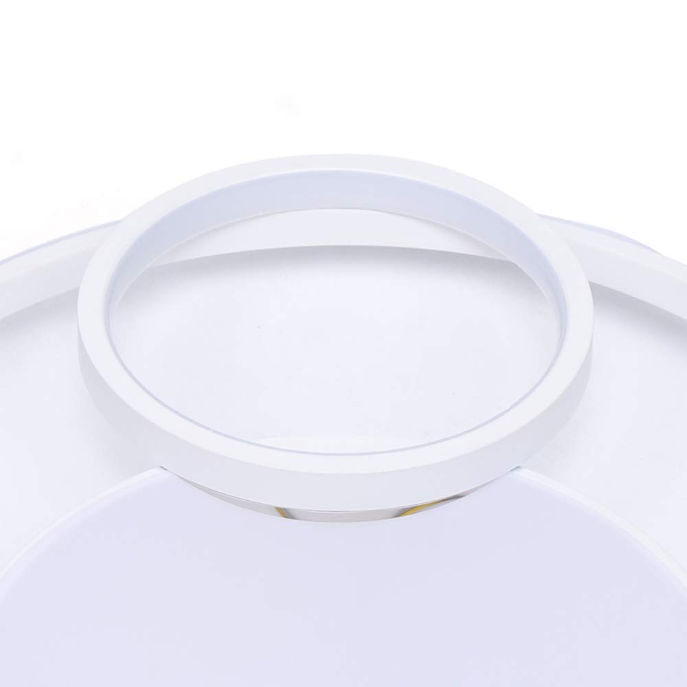 Lampa sufitowa LED, 55 W, ściemniana, okrągła, akrylowa, do salonu, sypialni, do pokoju dziecięcego i sypialni