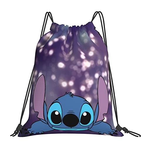 Ahdyr Pattern Drawstring Bags Sac à dos Cute Colorful Drawn Prints Drawing Sport Gym Sack Drawstring Bag String Bag Yoga Bag for Men Women Boys Girls Cover