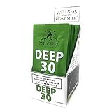 MT. CAPRA SINCE 1928 DEEP-30 | Meal Replacement Shake, Goat Protein Powder With Grass Fed Whey Protein and Casein Protein, Minerals and BC-30 Probiotics, Coconut Dream Flavor - 10 Packets