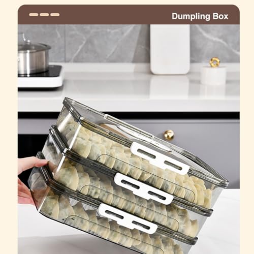 Récipient transparent pour raviolis avec dateur pour stopper le gaspillage - 4