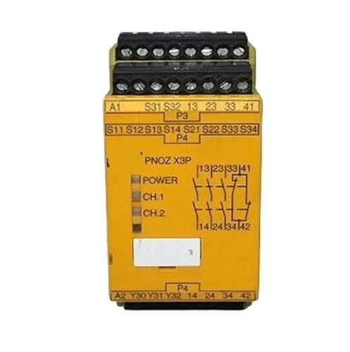 Relais de sécurité X3P 24V 777310 pour bouton arrêt d'urgence et carter