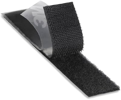 3M Loop Fastener SJ3571, Black, 5/8 in x 50 yd