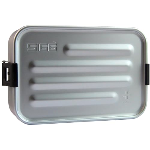SIGG - Alu Lunchbox Plus S Aluminium - Brotdose Mit Unterteilung -...