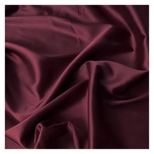 Tissu satin en acétate de soie fluide pour couture de chemise rétro et robe de soirée chic