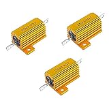 Yohii 25W 3.9 Ohm Chassis Mounted Wirewound Resistor 3pcs