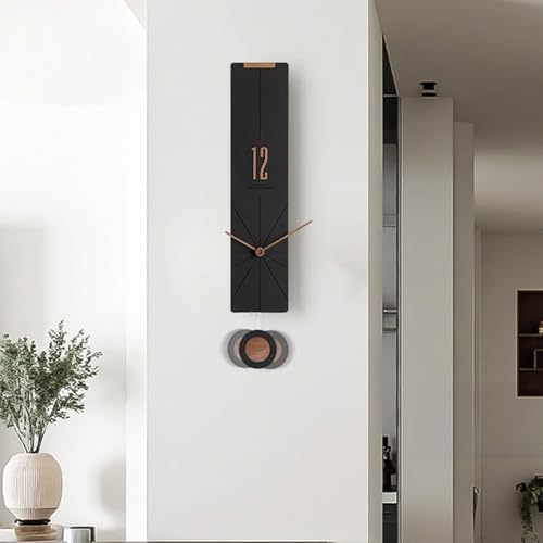 Reloj de pared con péndulo silencioso HARELA 55.5 cm miniatura 3