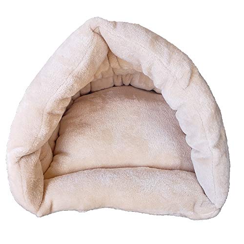 Casa Toca para Gato e Cachorro (Bege)