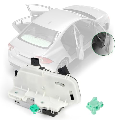 Image of Front Right Passenger Side Latch Lock Power Door Latch Actuator Compatible with Ford Explorer Mustang F150 Taurus 2009-2019 Lincoln MKS 2009-2012 Replace 9L3Z-5421812-A