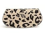 Alice Wheeler Glasses Case – Vegan Leather Exterior & Velvet Lining – Compact Eyeglass Storage – Monogram Detail – 13.5 x 7.5 cm – Multiple Colours