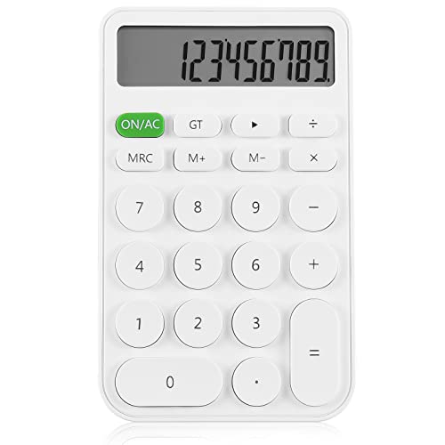Basic Calculator, Pocket Size Mini Calculators, 12 Digit Desktop Calculator With Bright Colors For Office, School Students, Home & Business Use, Modern Design #TOP1