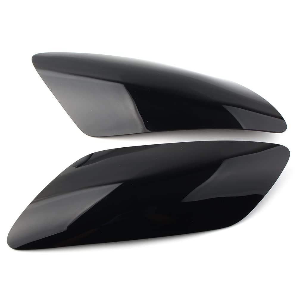 Cninba13 Motor Headlight Lens Cover Shield Protector ABS Plastic Headlight Guard Headlamp for Yamaha YZF R1 2002-2003