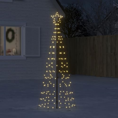 Versear LED Weihnachtsbaum Aussen 180 cm Weihnachtsbaum Kegelform Led...