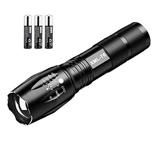 LED linterna T6 10 W AAA linterna 18650 de Zoomable resistente al agua Linternas XM-L modos Set