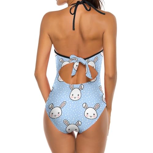 Maillot de bain lapin dessin animé confortable et galbant