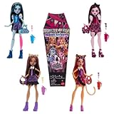 Monster High Buried Secrets Dolls and Accessories, Cozy Creepover Theme with Mystery Doll and 5 Unboxing Surprises (Characters May Vary)