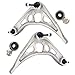 Produktbild Frankberg 2x Querlenker + 2x Querlenkerlagerung Vorderachse Unten Links Rechts Kompatibel mit 3er E46 Z4 E85 E86 1998-2009