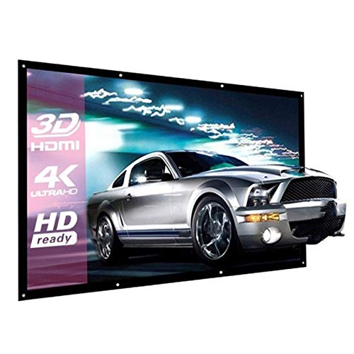 Proyector de 60 pulgadas evita imágenes deformadas gracias a pantalla 16:9 plegable 6